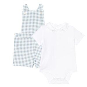 NWT Ralph Lauren Baby Boy Girl Bodysuit & Overall Set 9 Months